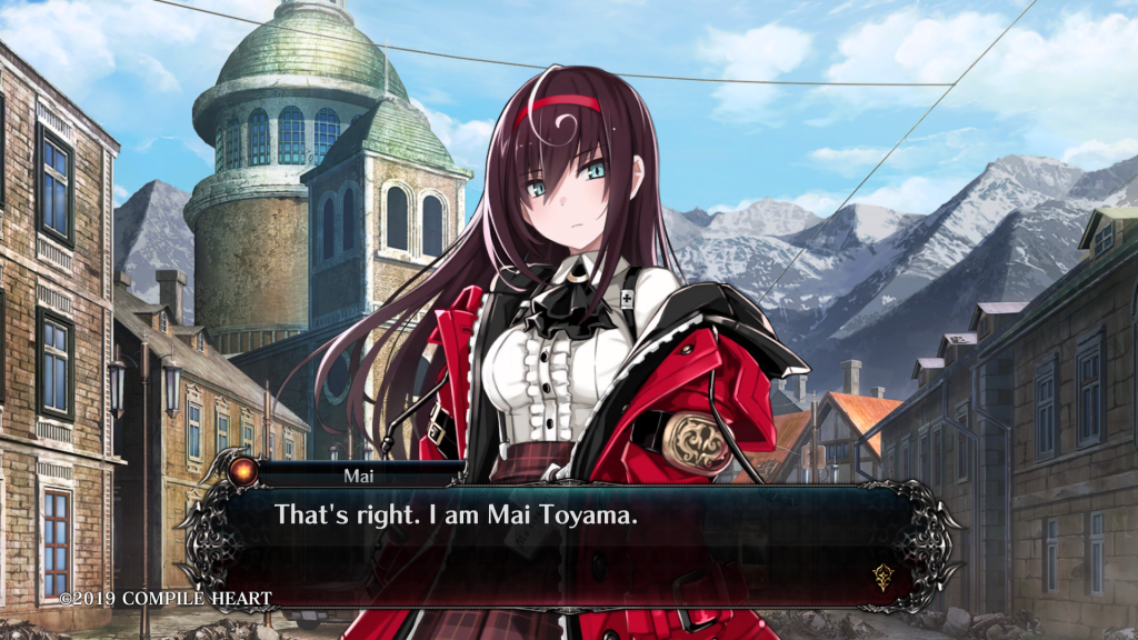 Il centro di Le Choara.