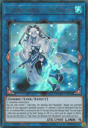 Yuki-Onna, la Mayakashi Zero Assoluto