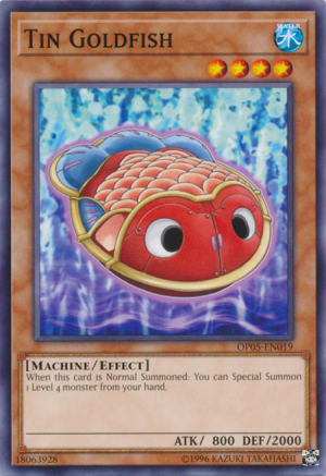 Pesce Rosso di Latta