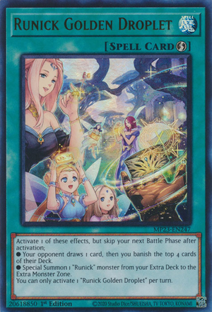 Gocciolina Dorata Runick