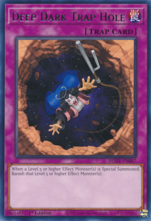 Buco Trappola Oscuro Profondo