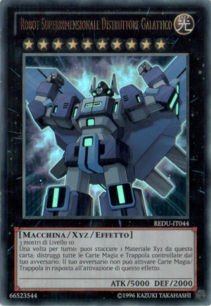 Robot Superdimensionale Distruttore Galattico