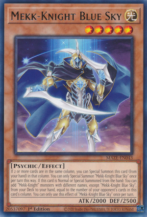 Meck-Cavaliere Cielo Blu